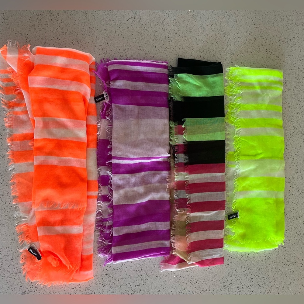 Apt. 9 Bright Striped Scarves Set